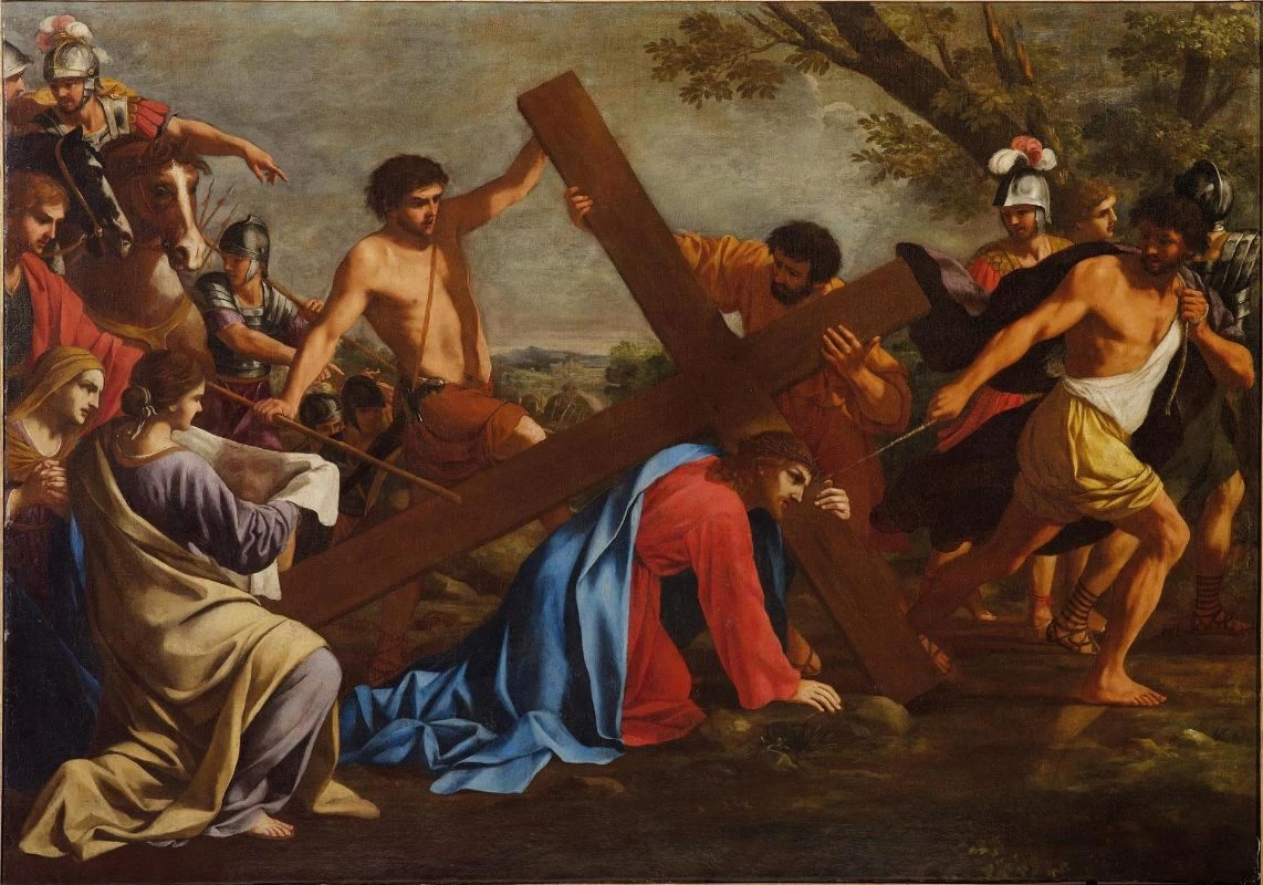Caduta con la croce